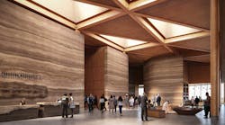 TRPL lobby Snohetta/Plomb