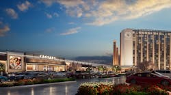Top Casino constrution firms for 2022 Whiting-Turner Construction Renderig Caesars Virginia casino