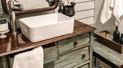 Pfister's Ashfield brushed nickel bath faucet. Photo: Spectrum Brands