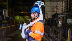 Skanska Usa Is Exploring How Ai Can Intersect With And Enhance Jobsite Automation Shown Here Are A Skanska Worker Using Nav Viz’s Scanner To Create Digital Models