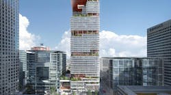 8 Canada Square, A Norman Foster Designed Office Building That’s Currently The Global Headquarters Of Hsbc Holdings, Will Have Large Sections Of Its Façade Removed To Create Landscaped Terraces Design By Kpf