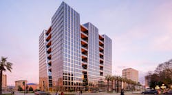 200 Park is the first project in California to use the SpeedCore hybrid core system. Photo: Jason O’Rear Photography, courtesy Level 10 Construction