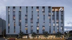 Portland's Timberview VIII mass timber multifamily development will offer more than 100 affordable units. Rendering: Access Architecture