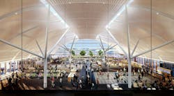 SOM unveils ‘branching structural’ design for new Satellite Concourse 1 at O’Hare Airport