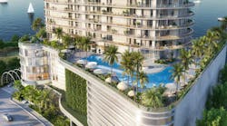 Miami luxury condominium tower Continuum Club & Residences will have more than 50,000 sf of amenities