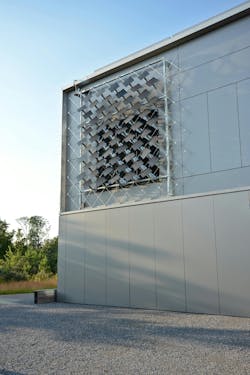 A Swiss startup devises an intelligent photovoltaic façade that tracks and moves with the sun Photo courtesy Zurich Soft Robotics
