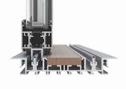 SL84 folding glass wall system