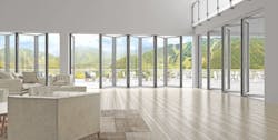 SL84 FOLDING GLASS WALL SYSTEM