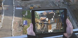 The Mortenson Construction AR app