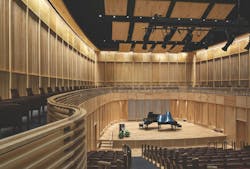 For The University Of Nevada, Reno’s University Arts Building, Architect Dlr Group Designed A Narrow Bowl Shape That Creates Reverberation And The Effect Of Being Enveloped By Sound