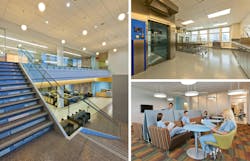 Ut Health’s Building Zones Separate Welcoming Patient Care Areas And Centralized Clinical Support Facilities With Natural Light Access