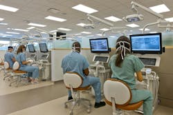 Simulation Stations Are Adjacent To The Student Clinic At The University Of Texas Health Science Center At Houston School Of Dentistry