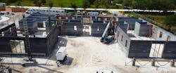 World's largest 3D-printed building in progress