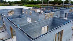 World's largest 3D-printed building in progress