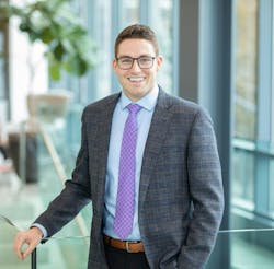 Parker Mundt, Vice President–Platforms, Suffolk Technologies, whose investment strategy relies initially on reconnaissance from Suffolk’s jobsites