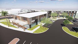 Outside Las Vegas, two unused office buildings will be turned into The Cliffs open-air retail development