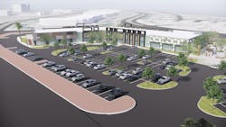 Outside Las Vegas, two unused office buildings will be turned into The Cliffs open-air retail development