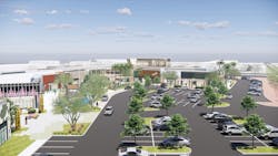 Outside Las Vegas, two unused office buildings will be turned into The Cliffs open-air retail development