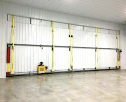 Strap Latch door