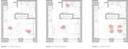 Micro-unit apartment design using modular construction