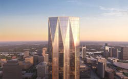 At 60 stories and 750 feet, Paramount will stand as Nashville’s high rise when complete in 2027