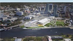 The Tampa Museum of Art will soon undergo a $110 million expansion Rendering courtesy Tampa Museum of Art