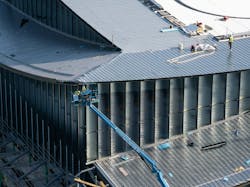 Bjarke Ingels-designed Suzhou Museum of Contemporary Art tops out. Photo: © StudioSZ Photo / Justin Szeremeta, courtesy BIG