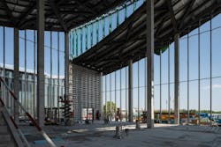 Bjarke Ingels-designed Suzhou Museum of Contemporary Art tops out. Photo: © StudioSZ Photo / Justin Szeremeta, courtesy BIG