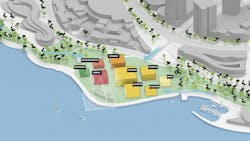 Bjarke Ingels-designed Suzhou Museum of Contemporary Art. Diagram courtesy BIG / Bjarke Ingels Group