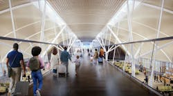 SOM unveils ‘branching structural’ design for new Satellite Concourse 1 at O’Hare Airport