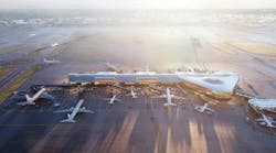 SOM unveils ‘branching structural’ design for new Satellite Concourse 1 at O’Hare Airport