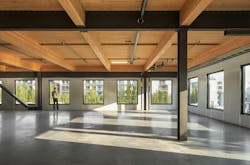 Marina del Rey mixed-use development is L.A.’s largest mass timber project, Photo: Pavel Bendov, ArchExplorer, courtesy The Bradmore Group