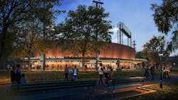 The Delacorte Theater is undergoing a major renovation. Image: Ennead Architects