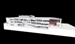 Library Design Concept, Building Section Image © Dlr Group