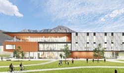 Library Design Concept, Exterior Image © Dlr Group