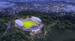 Stadium renovation plans unveiled for Boston’s National Women’s Soccer League Courtesy Stantec