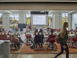 Virginia Tech New Classroom Building classroom