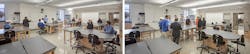 Virginia Tech New Classroom Building lab