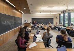 Grinnell College Humanities and Social Sciences Complex classroom