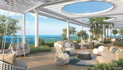 72 Park condo tower in Miami Beach’s North Beach community, by Lefferts Development. Rendering: Elephant Skin