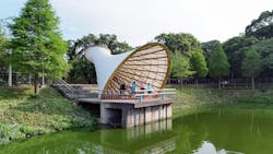 MemutAR 竹旋幻居 by Laboratory for Explorative Architecture & Design Ltd.
